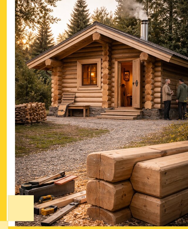 Строительство бань и комплексов в Старой Руссе от 458550 р.| ЭриданСрс