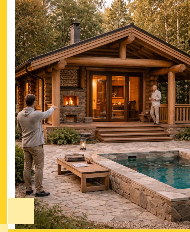 Проекты бань и хамам в Старой Руссе от 25475 р. | ЭриданСрс