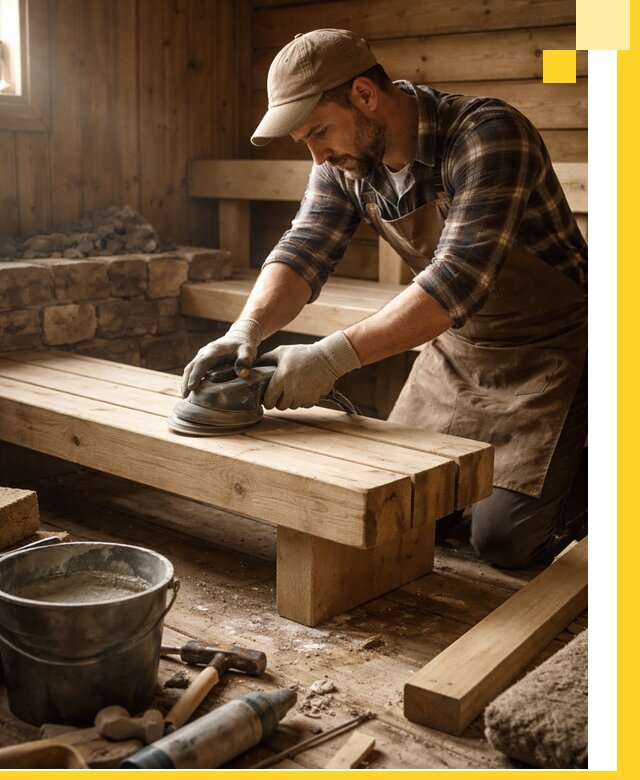 Ремонт бань под ключ в Старой Руссе с гарантией качества и сроков