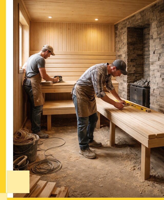 Отделка бани в Старой Руссе: внутренняя отделка от 3057 р. | ЭриданСрс