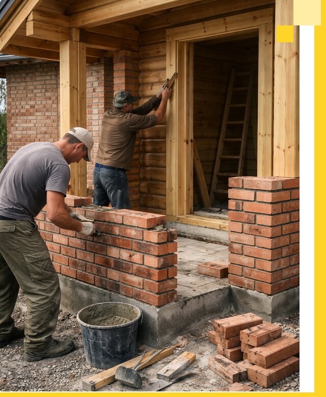 Строительство кирпичных бань под ключ в Старой Руссе с гарантией качества