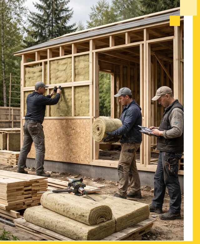 Проектирование и строительство каркасных бань в Старой Руссе под ключ