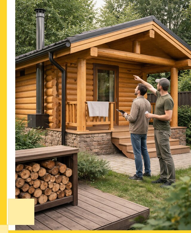 Бани для дачи под ключ в Старой Руссе от 254750 р. | ЭриданСрс