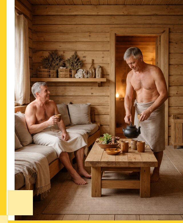 Бани с комнатой отдыха под ключ в Старой Руссе от 458550 р. | ЭриданСрс