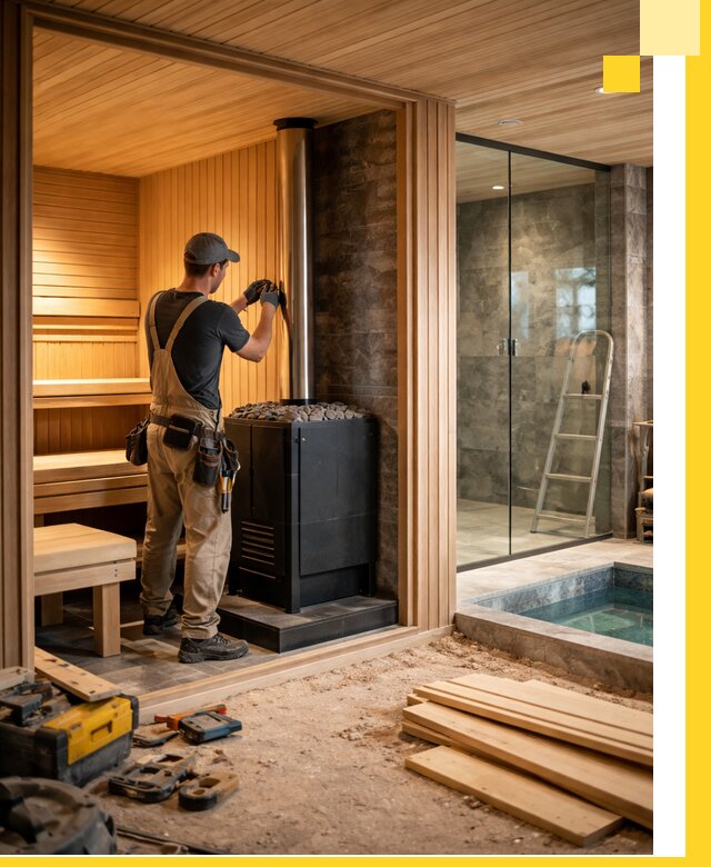 Полное строительство банных комплексов под ключ в Старой Руссе