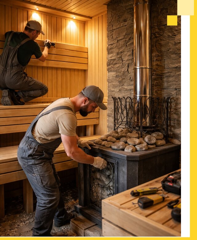 Комплексный дизайн бань, саун и зон отдыха в Старой Руссе