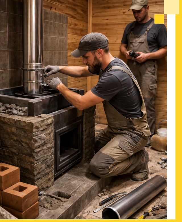 Изготовление и установка банных печей под ключ в Старой Руссе