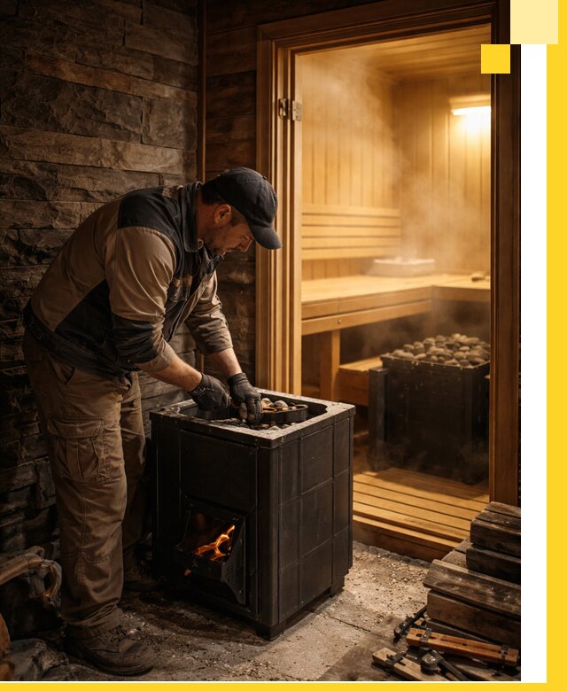 Строительство бани с сауной под ключ в Старой Руссе от проекта до сдачи