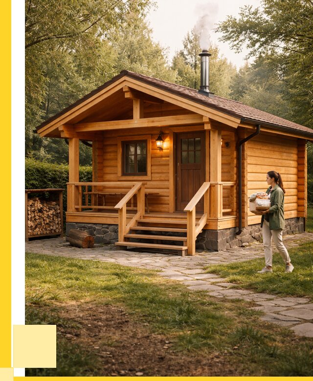 Купить баню под ключ в Старой Руссе от 662350 р. | ЭриданСрс