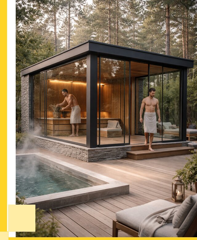 Стеклянные бани и двери в Старой Руссе от 458550 р. | ЭриданСрс