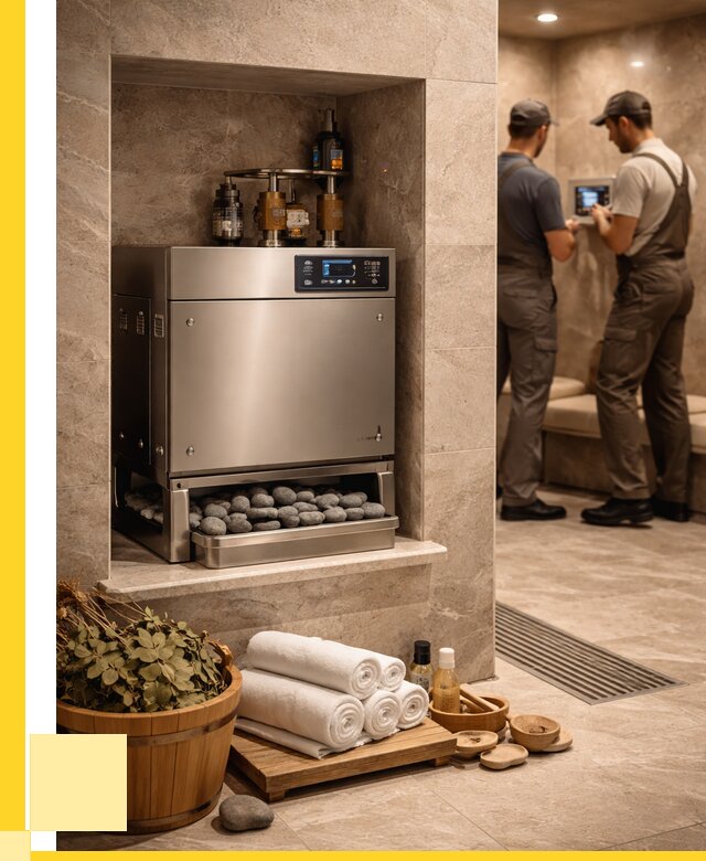 Парогенераторы для хамама в Старой Руссе от 76425 р. | ЭриданСрс