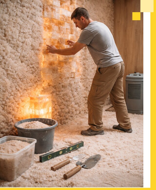 Проектирование и монтаж соляных комнат в Старой Руссе под ключ