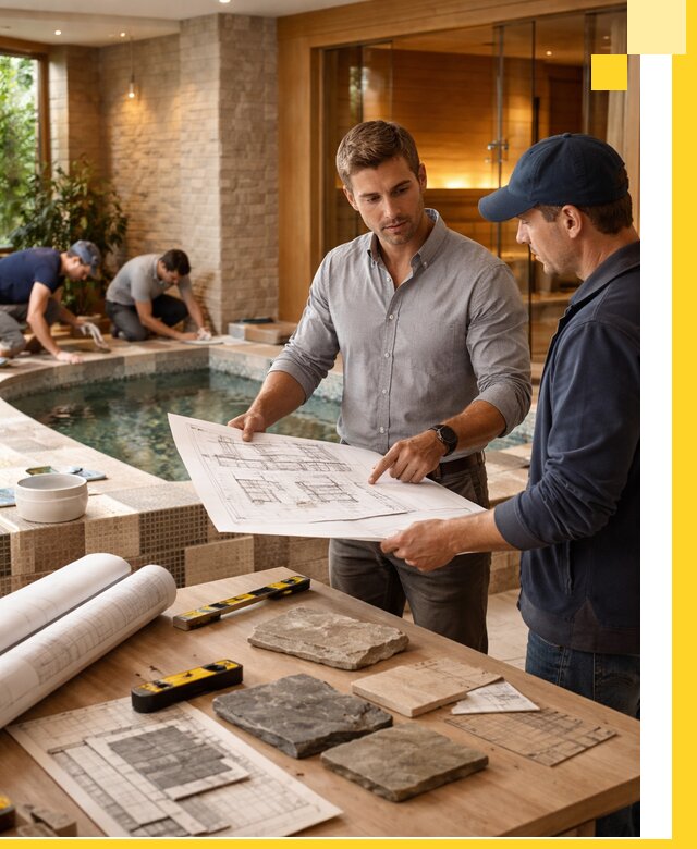 Проектирование SPA зон под ключ в Старой Руссе с инженерией